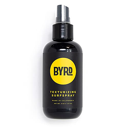 BYRD Texturizing Surf Spray - Volumizing Beachy Spray With Sea Salt and Coconut Water for Texture, Vitamin B5, UV Protection, Mineral Oil Free, Paraben Free, Phthalate Free, Sulfate Free
