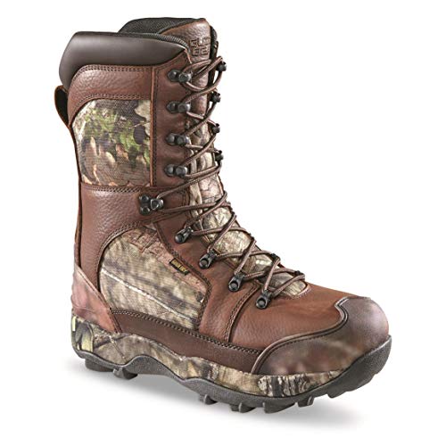 Guide Gear Monolithic Extreme Waterproof Insulated Hunting Boots, 2,400-gram Thinsulate Ultra, Mossy Oak Break-Up Country, 12D (Medium)