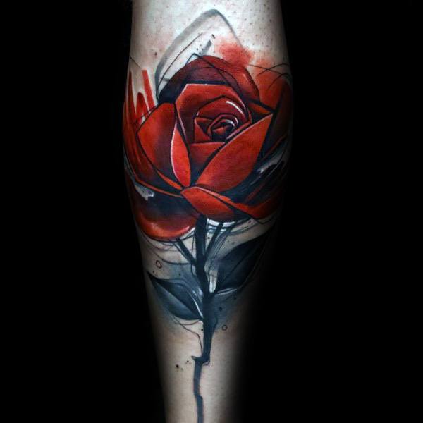 Badass Rose Themed Tattoo Ideas