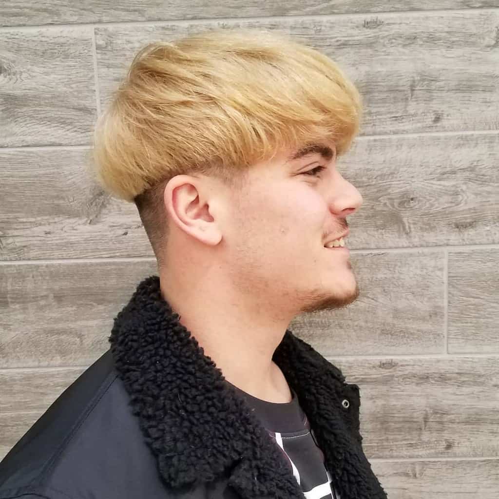 Blond Bowl Cut For Flaxen Haired Dudes