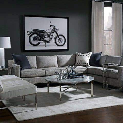 grey daybed couch