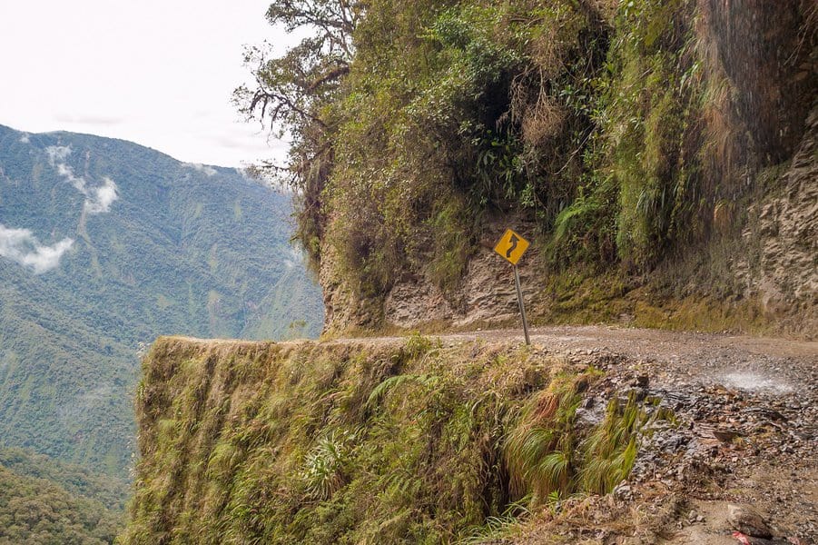 Death Road in Yungas