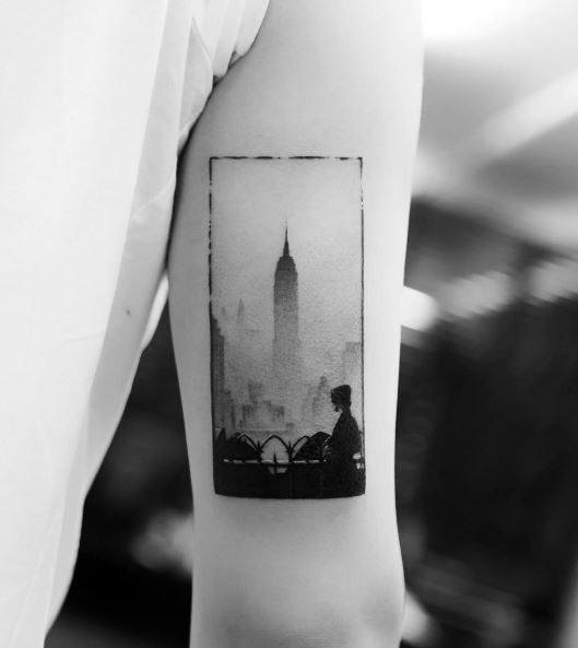 Empire State Building Tattoos For Men