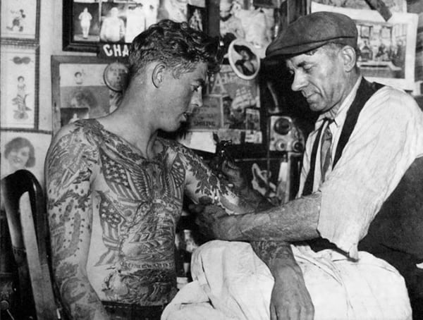 History Of Tattoos Charles Wagner