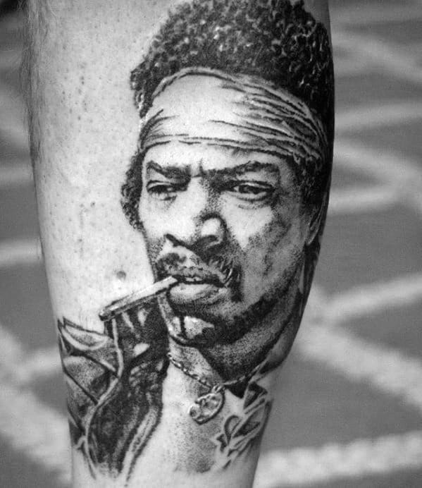 Jimi Hendrix Mens Tattoo Ideas