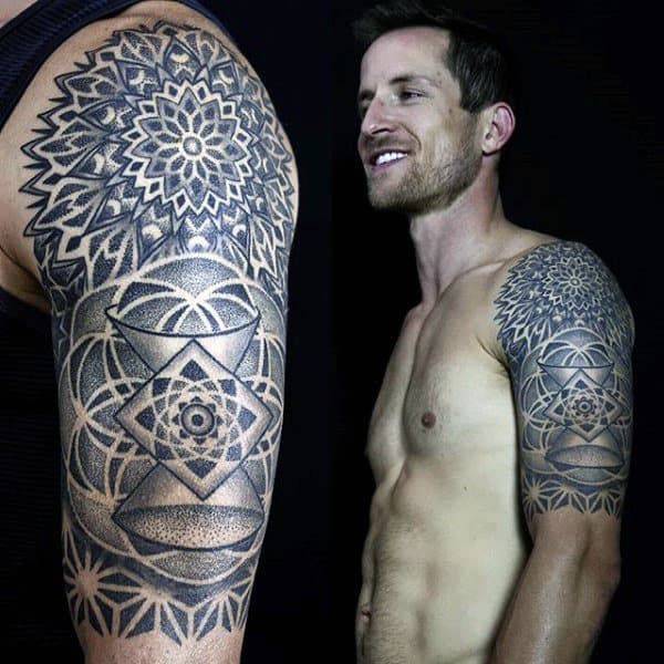Male Arm Symmetrical Tattoo