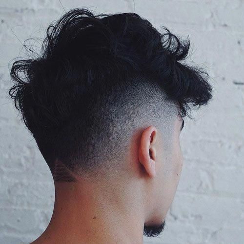 A Mohawk paired with a mid-fade