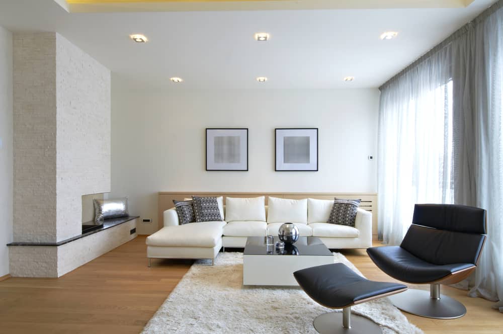 Modern Minimalist Living Room 8