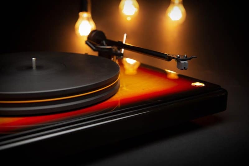 The Big Debut of the Limited Edition Sunburst Turntable by Fender