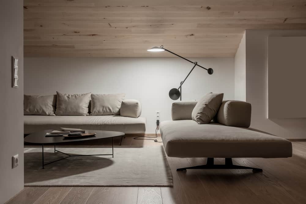 Neutral Minimalist Living Room 2