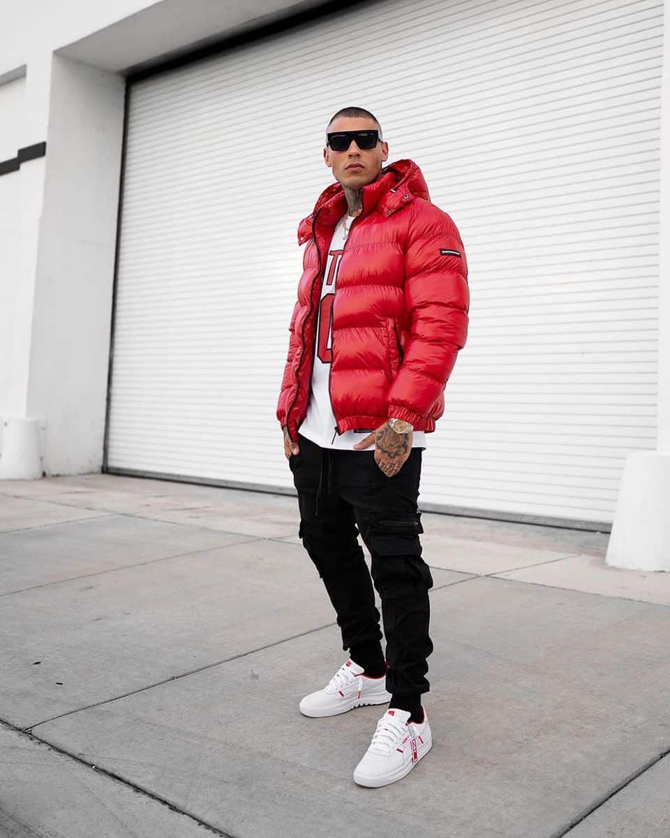 Puffy Jackets Outfit 90s Hip Hop Fashion
