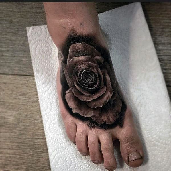 nextluxury shaded 3 black and grey rose tattoos