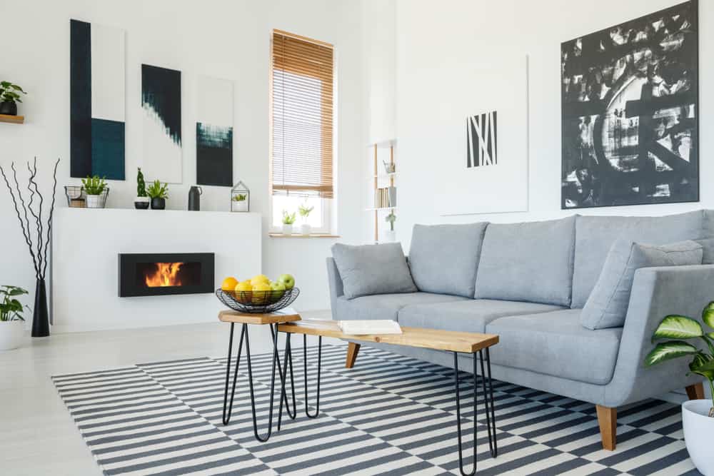 Scandinavian Minimalist Living Room 4