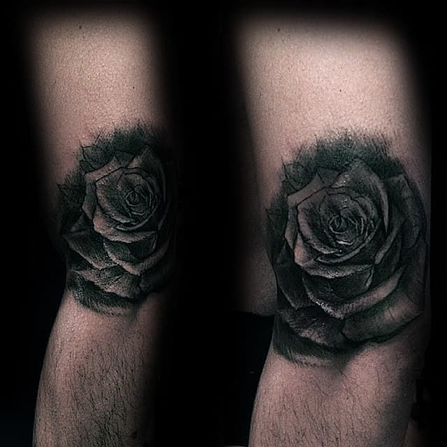 nextluxury shaded 4 black and grey rose tattoos