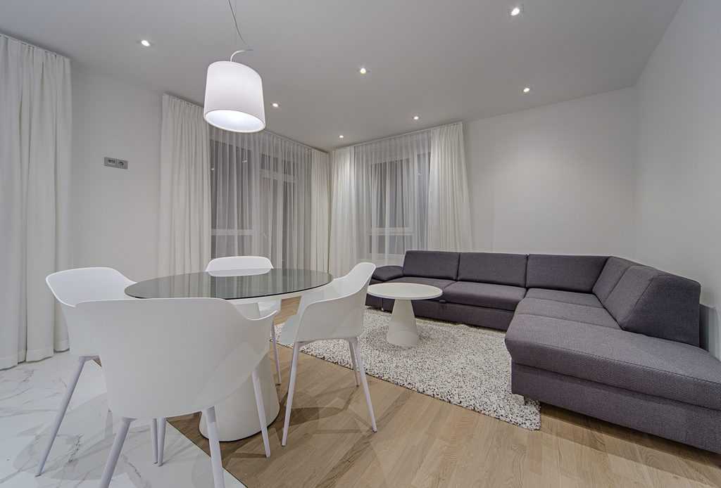 Simple Apartment Minimalist Living Room 4