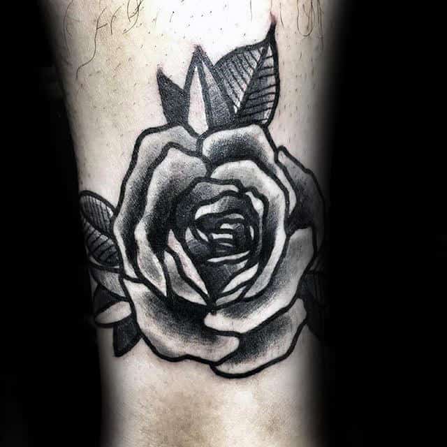 nextluxury shaded 6 black and grey rose tattoos