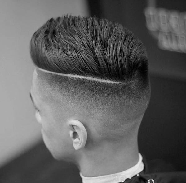 Spiky Male Haircuts Short Fades With Hard Part