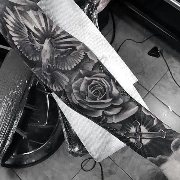 Tattoo Designs Badass Rose