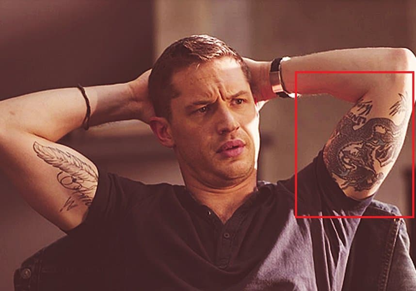 tom hardy dragon tattoo