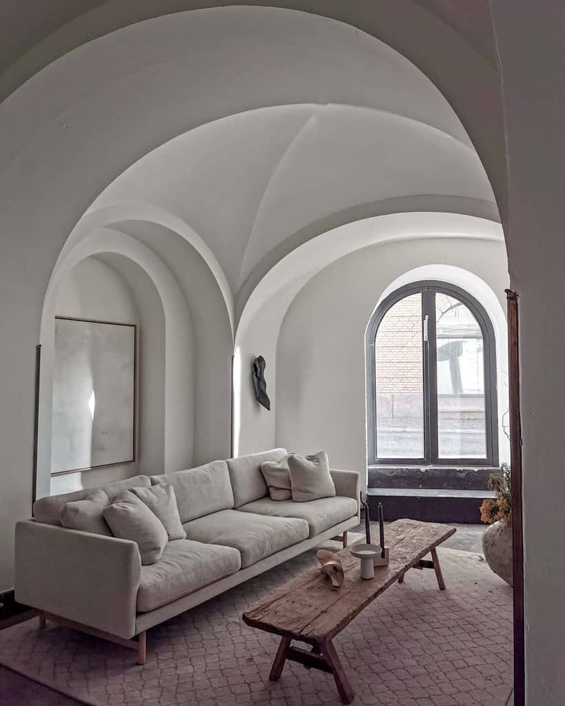 Wabi Sabi Minimalist Living Room Mouchecollective