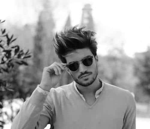Wavy Hairstyle Look For Men