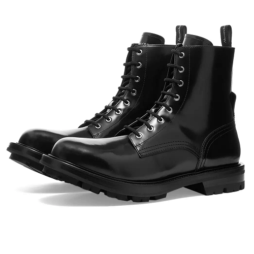 Alexander McQueen Military Boot